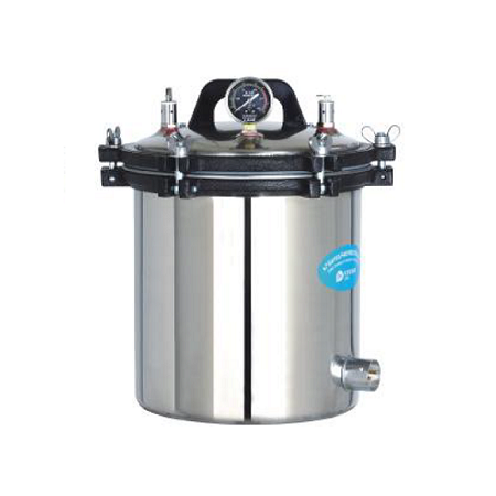 Autoclave / Esterilizador portatil a vapor por presion, electrico o GLP - 18L