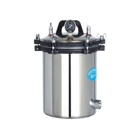 Autoclave / Esterilizador portatil a vapor por presion, electrico o GLP - 24L