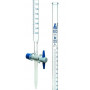 Bureta graduada de vidrio - clase B -  50 ml.