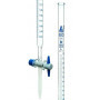 Bureta graduada de vidrio - clase B -  50 ml.
