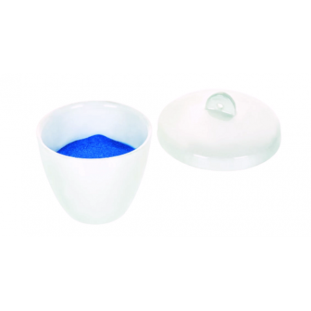 Crisol de porcelana con tapa de porcelana - 25ml.