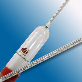 Densimetro de precision para el vino 1.000-1.030 g/ml