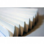 Papel filtro F1001 de 600x600 mm  p/100 hojas