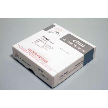 Papel filtro F1001 de ø¸110 mm.