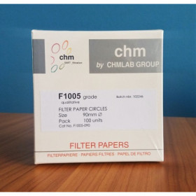 Papel filtro F1005 de ø¸110 mm.