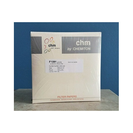 Papel filtro F1091 de ø¸185 mm.  para azucar