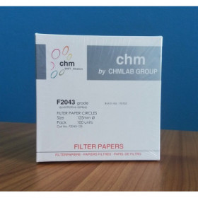 Papel filtro F2043 de ø¸125 mm.