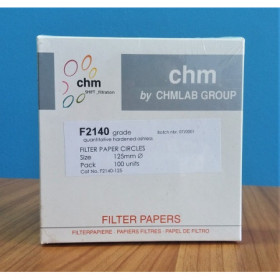 Papel filtro F2140 de ø¸125 mm.