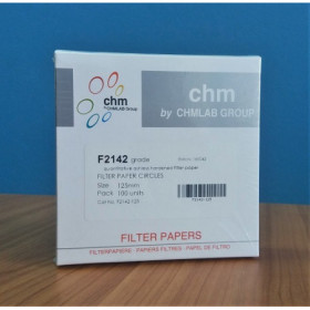 Papel filtro F2142 de ø¸125 mm.