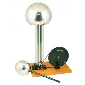 Generador de manivela grande Van De Graaff - 61 cm.