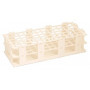 Gradilla para tubos blanca  16 mm x 60 tubos