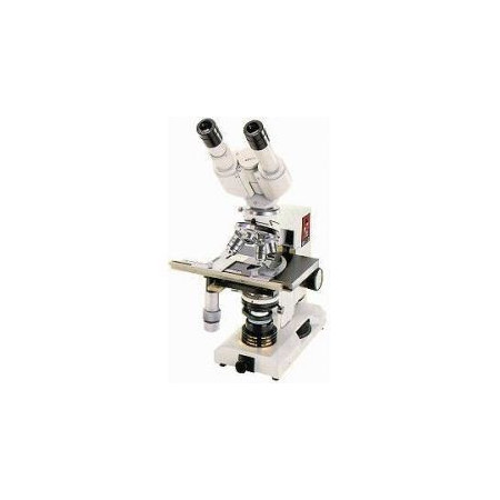 Microscopio Binocular con ajuste interpupilar y de dioptrias
