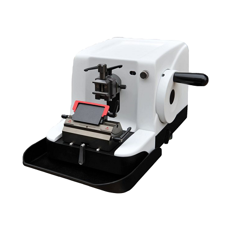 Microtomo Manual Rotatorio, rango 0 - 60μm