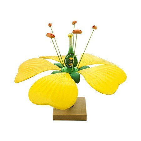 Modelo de la flor tropical