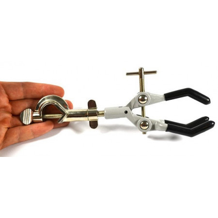 Pinza de 3 dedos con asegurador