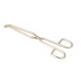 Pinza de crisol recta - 15 cm.