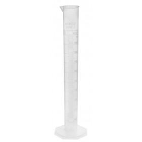 Probeta cilindrica graduada 100 ml.