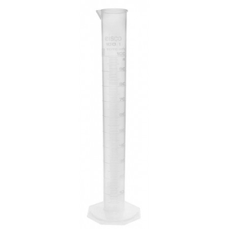 Probeta cilindrica graduada 100 ml.