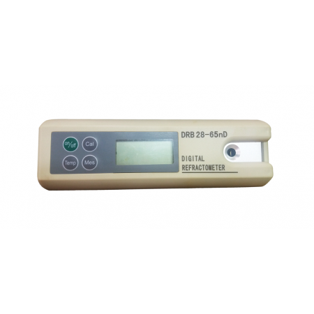 Refractometro de mano con display digital y sensor optico