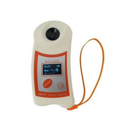 Refractometro Digital Portatil - 0 a 93%Brix