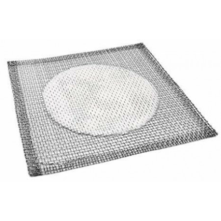 Tela de alambre de hierro con centro de ceramica 150x150mm