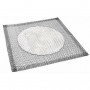 Tela de alambre de hierro con centro de ceramica 150x150mm