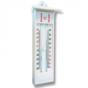Termometro de pared  maxima y minima de alcohol