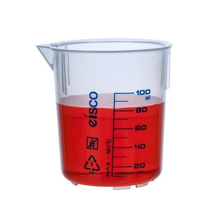 Vaso de precipitados 100 x 10 ml.