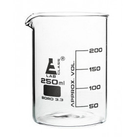 Vaso de precipitados, 250 ml - con pico - Graduado