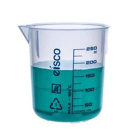 Vaso de precipitados 250 x 25 ml.