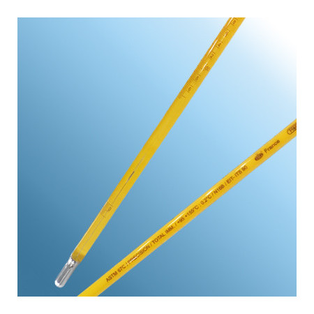 Termometro ASTM 67C de Mercurio +95+155 °C.
