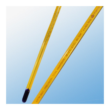 Termometro ASTM 6C de Liquido Rojo -80+20 °C