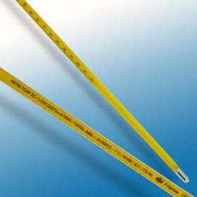 Termometro ASTM 7C de Mercurio -2+300 °C.